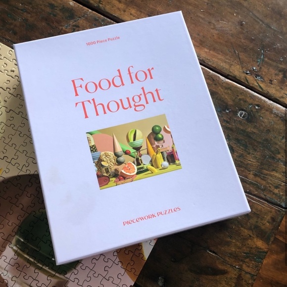 Piecework Puzzle 1000 pieces Food for Thought - Picture 3 of 3